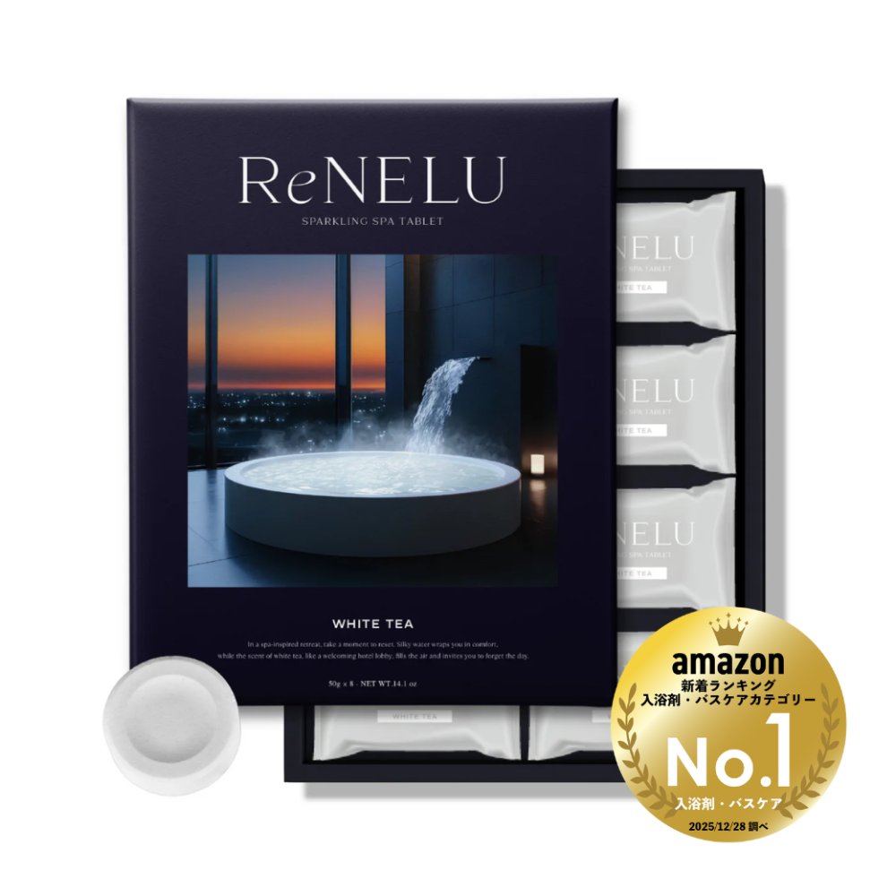 ReNELU SPARKLING SPA TABLET｜ホワイトティーの香り